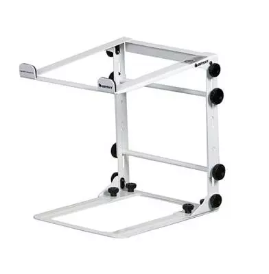 Designer DJ Series Folding Laptop/Gear Stand - White