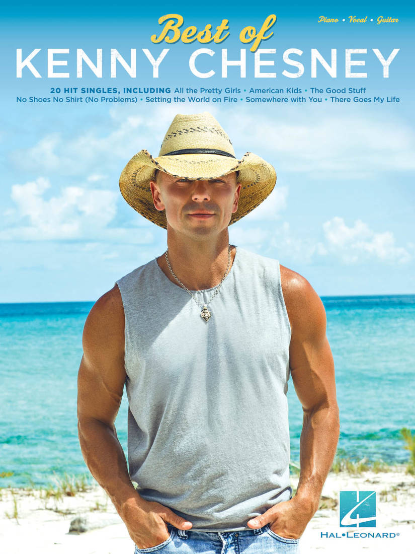 Best of Kenny Chesney - Piano/Vocal/Guitar - Book