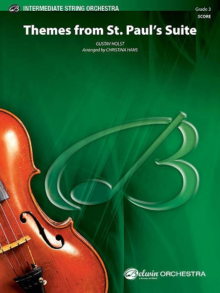 Themes from St. Paul\'s Suite - Holst/Hans - String Orchestra - Gr. 3