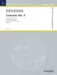 Schott - Concerto No. 4 G major - Devienne\/Szebenyi - Flute\/Piano - Sheet Music