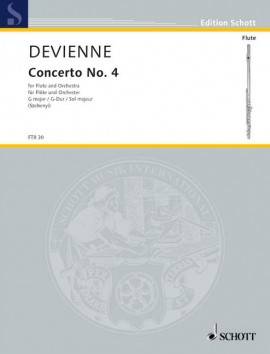 Concerto No. 4 G major - Devienne/Szebenyi - Flute/Piano - Sheet Music
