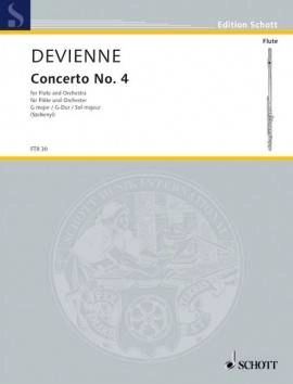 Schott - Concerto No. 4 G major - Devienne/Szebenyi - Flute/Piano - Sheet Music