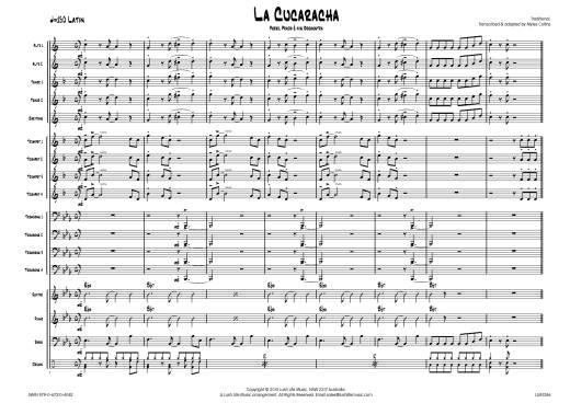 La Cucaracha - Traditional/Collins - Jazz Ensemble - Gr. 4