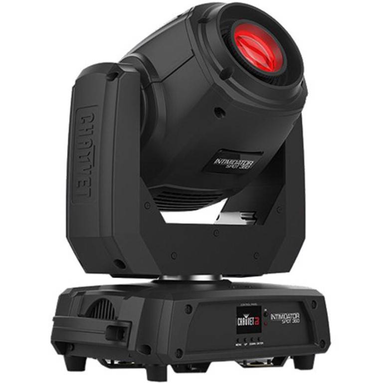 Intimidator Spot 360 Moving Head LED Light Fixture - Black