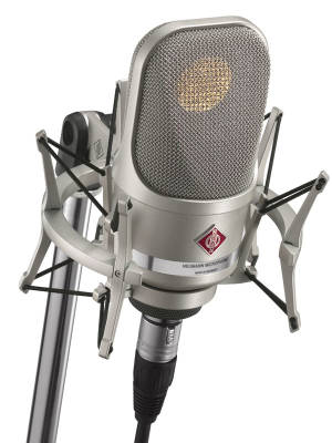 TLM 107 Studio Microphone w/Elastic Suspension EA 4 - Matt Nickel