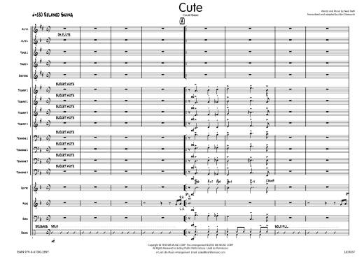 Cute - Hefti/Glasscock - Jazz Ensemble - Gr. Medium Easy