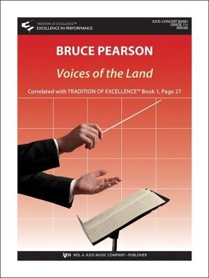 Kjos Music - Voices of the Land - Pearson - Concert Band - Gr. 1.5