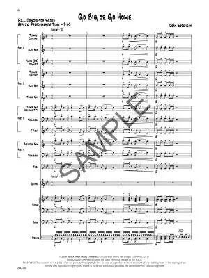 Go Big or Go Home - Sorenson - Jazz Ensemble (FlexJazz) - Gr. 1