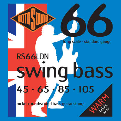 Rotosound - Swing Bass Nickel Plated Bass String Set  45-105