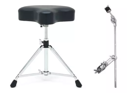 Drum Throne and Cymbal Arm Pack