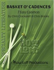 Row Loff Productions - Basket O Cadences - Crockarell/Brooks - Percussion Ensemble - Book/CD