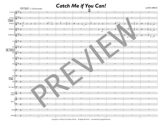 Catch Me if You Can! - Hirsch - Jazz Ensemble - Gr. 4