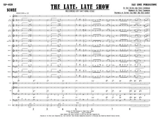 The Late, Late Show -  Alfred/Cavanaugh - Jazz Ensemble/Vocal - Gr. Medium Easy
