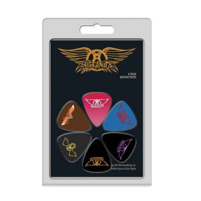 Perris Leathers Ltd - Aerosmith Guitar Picks, 6 Pack