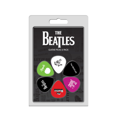Perris Leathers Ltd - The Beatles Guitar Picks, paquet de 6