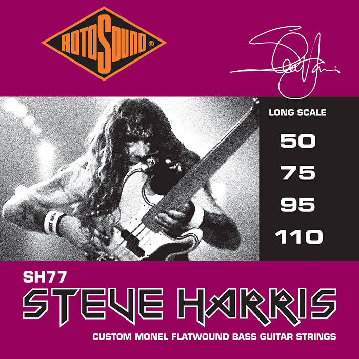 Steve Harris Monel Flatwound Set  50-110