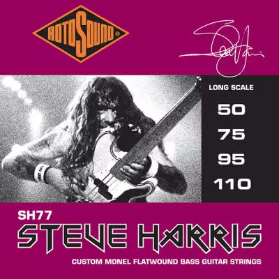 Rotosound - Steve Harris Monel Flatwound Set  50-110