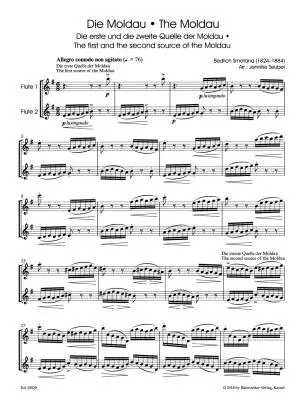 The Moldau - Smetana/Seubel - Flute Duet - Book