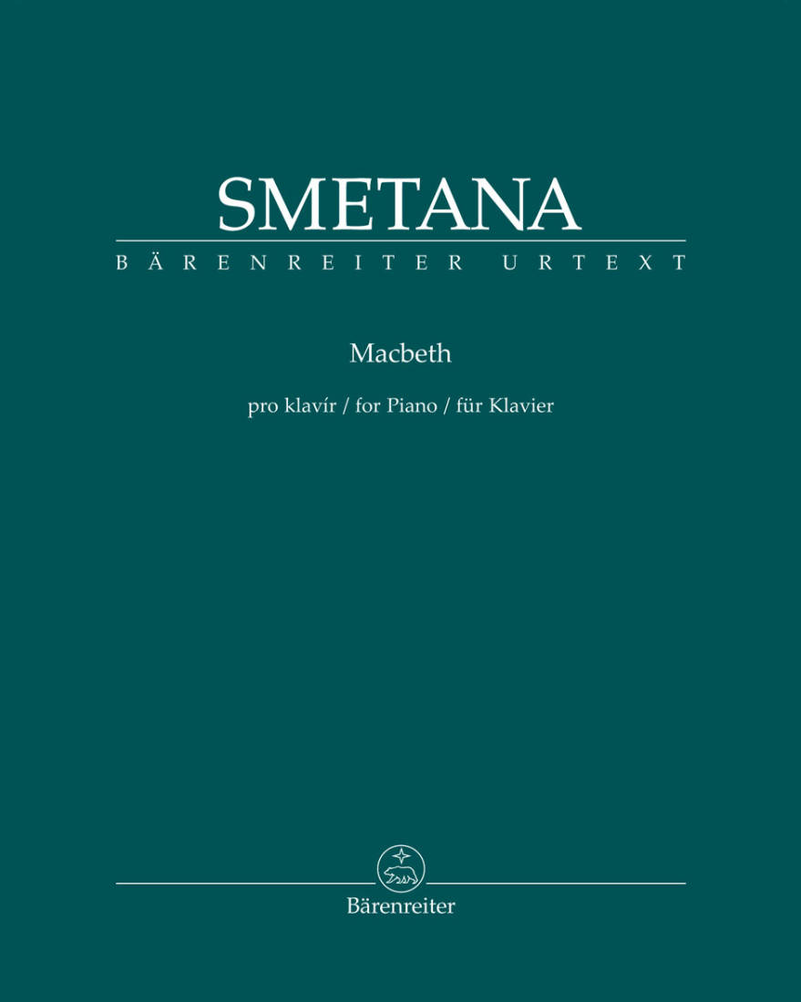 Macbeth for Piano - Smetana/Gabrielova - Piano - Book