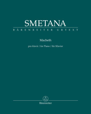 Baerenreiter Verlag - Macbeth for Piano - Smetana/Gabrielova - Piano - Book