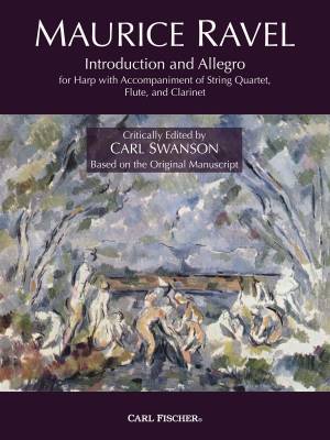 Carl Fischer - Introduction and Allegro for Harp - Ravel/Swanson - Book