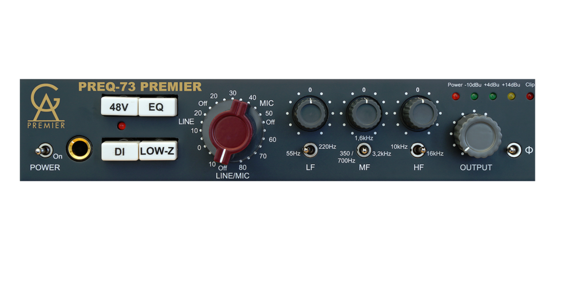 PREQ-73 PREMIER Classic 1073 Microphone Preamplifier/Equalizer