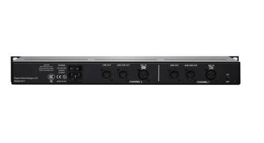 5211 2-Channel Microphone Preamplifier