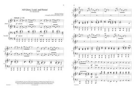 Savior, Lead Us: Hymn Settings for Piano Four-Hands - Love - Piano Duets (1 Piano, 4 Hands)