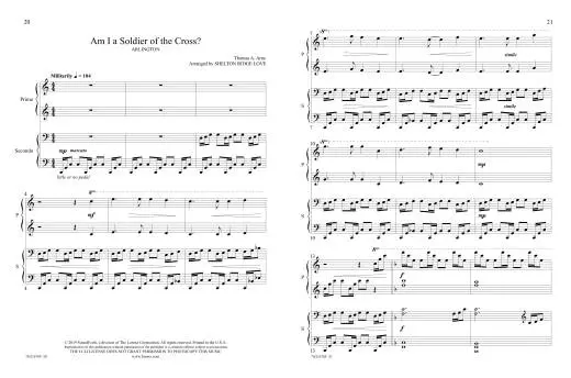 Savior, Lead Us: Hymn Settings for Piano Four-Hands - Love - Piano Duets (1 Piano, 4 Hands)