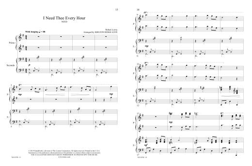 Savior, Lead Us: Hymn Settings for Piano Four-Hands - Love - Piano Duets (1 Piano, 4 Hands)