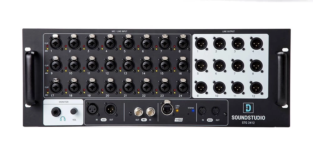 SoundStudio STG 2412 24-in/12-out Stage Box