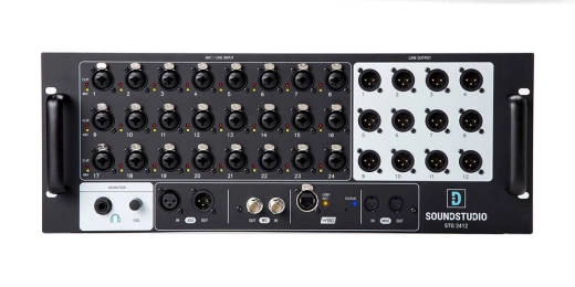 SoundStudio STG 2412 24-in/12-out Stage Box