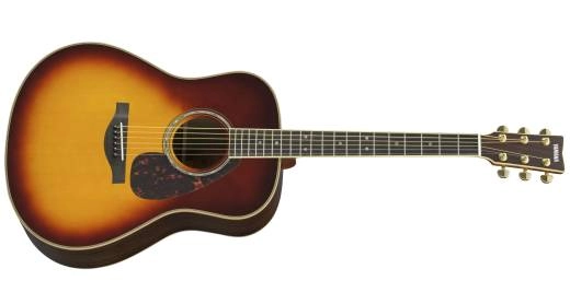 Yamaha - LL16 ARE Original Jumbo Spruce Top Acoustic/Electric Guitar - Brown Sunburst