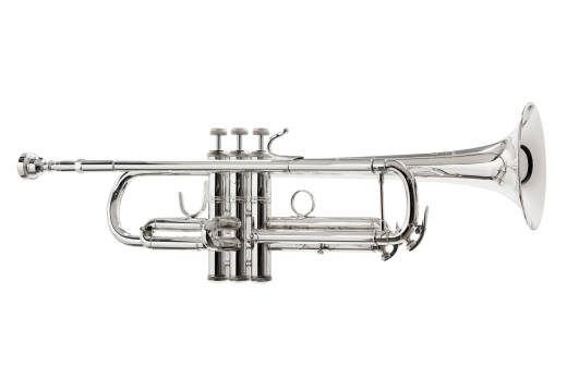 Bach - Custom Bb Trumpet, #37 Bell, Silver Plated w/Gig Case