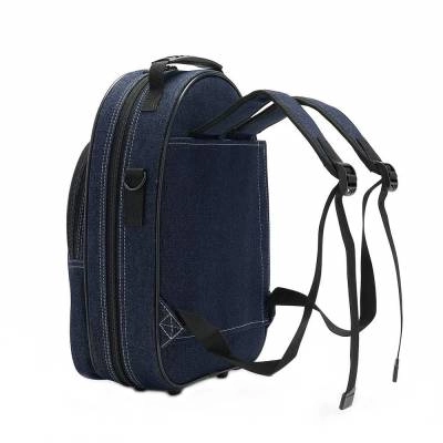 Student Bb Clarinet Case - Blue Denim