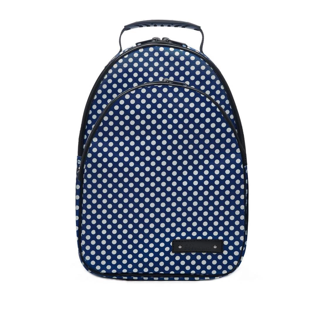 Student Bb Clarinet Case - Blue Polka Dot