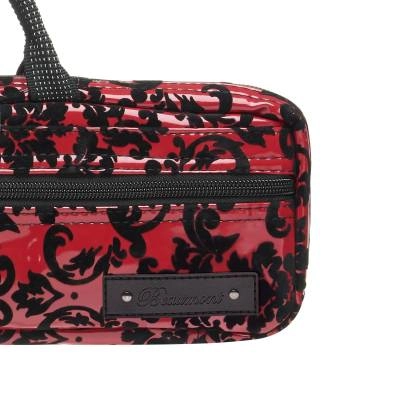 C-Foot Flute Carry Bag - Burgundy Lace