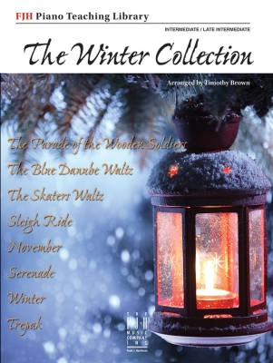 FJH Music Company - The Winter Collection - Brown - Piano - Book