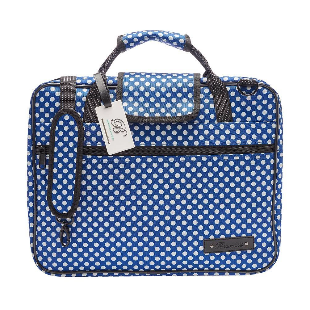 Sheet Music Bag - Blue Polka Dot