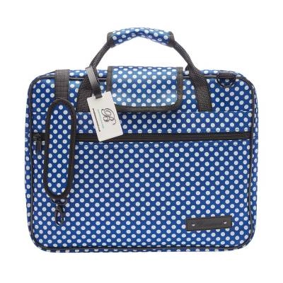 Beaumont - Sheet Music Bag - Blue Polka Dot