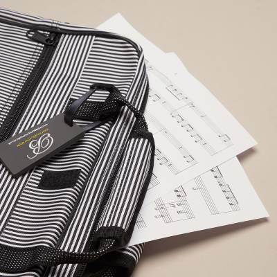 Sheet Music Bag - Pinstripe