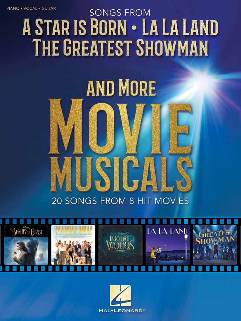 Songs from A Star Is Born, The Greatest Showman, La La Land and More Movie Musicals - Piano/Vocal/Guitar - Book
