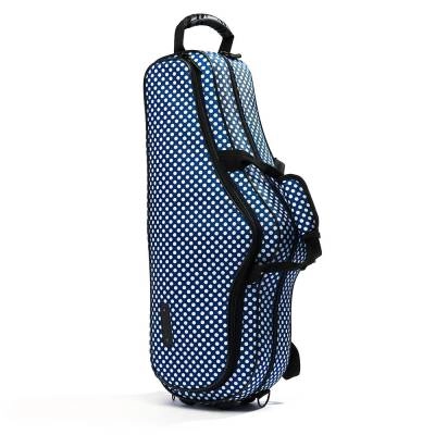 Beaumont - Alto Sax Case - Blue Polka Dot