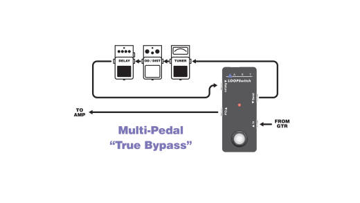 True Bypass Loop Switcher