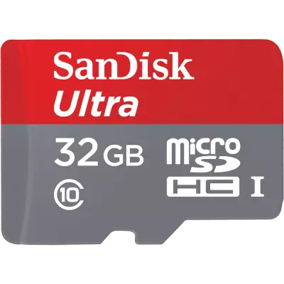 ULTRA 32GB microSD UHS-I Card with Adapter