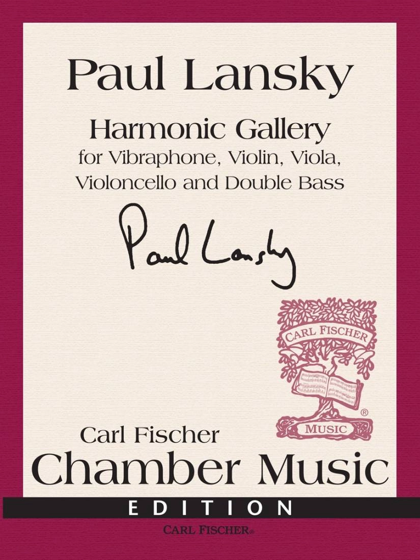 Harmonic Gallery -Lansky - Chamber Quintet (Vibraphone, Violin, Viola, Violoncello, Double Bass)