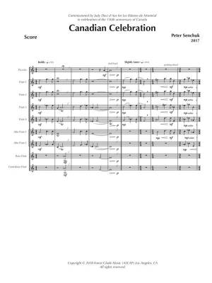 Canadian Celebration - Senchuk - Flute Ensemble
