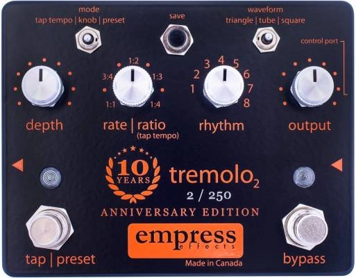 10th Anniversary Tremolo 2 Pedal