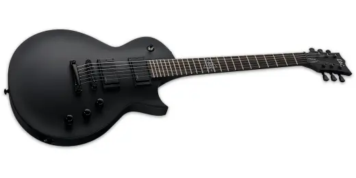 LTD Nergal-6 Electric Guitar - Black Satin