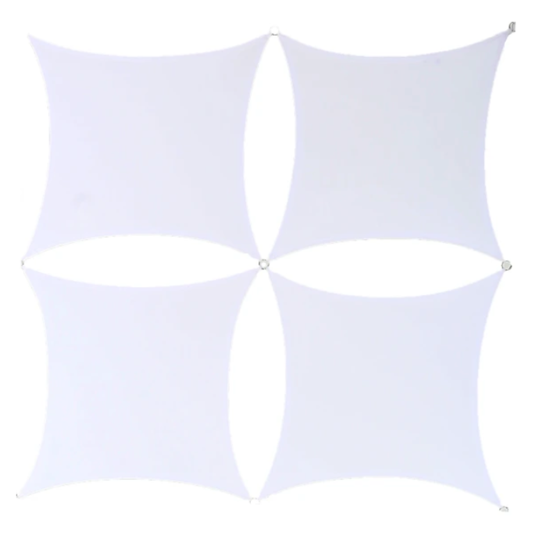 22\'\' x 22\'\' Wall Panel, 4 Pack - White